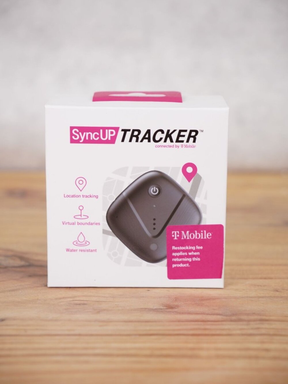 T-Mobile SyncUp Tracker GPS Tracker 128MB Gray Kit CLPD 314AT NIB